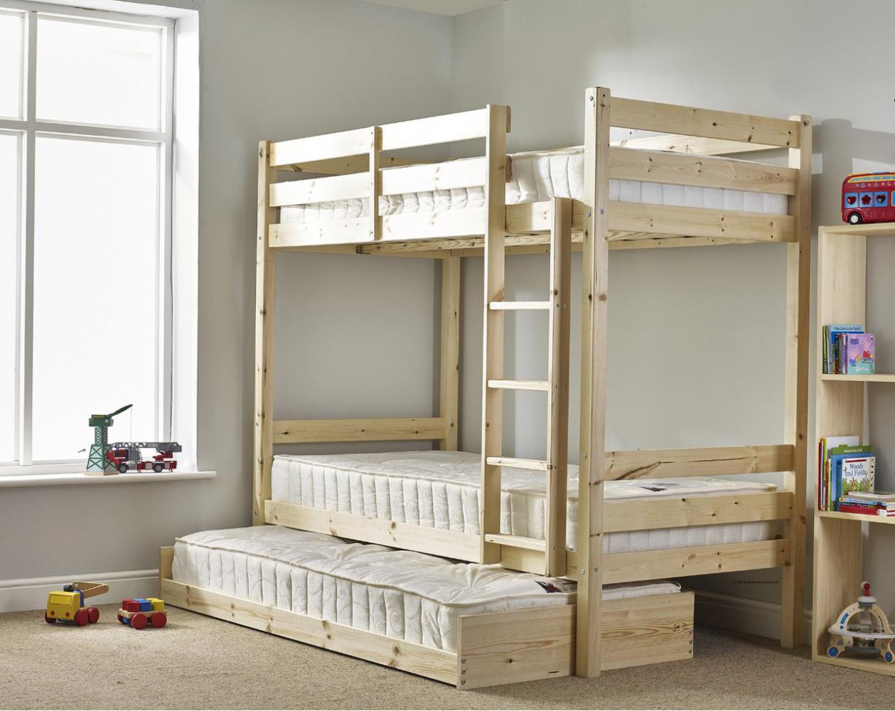 Кровать деревянная 2 х ярусная детская